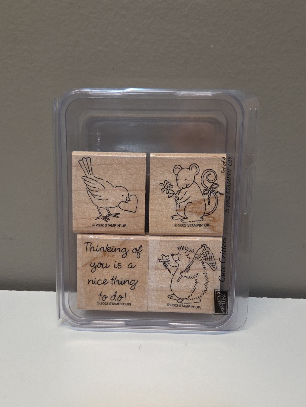 Cute Critters Stampin Up rubber stamps